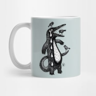 Cry crocodile tears (Black) Mug